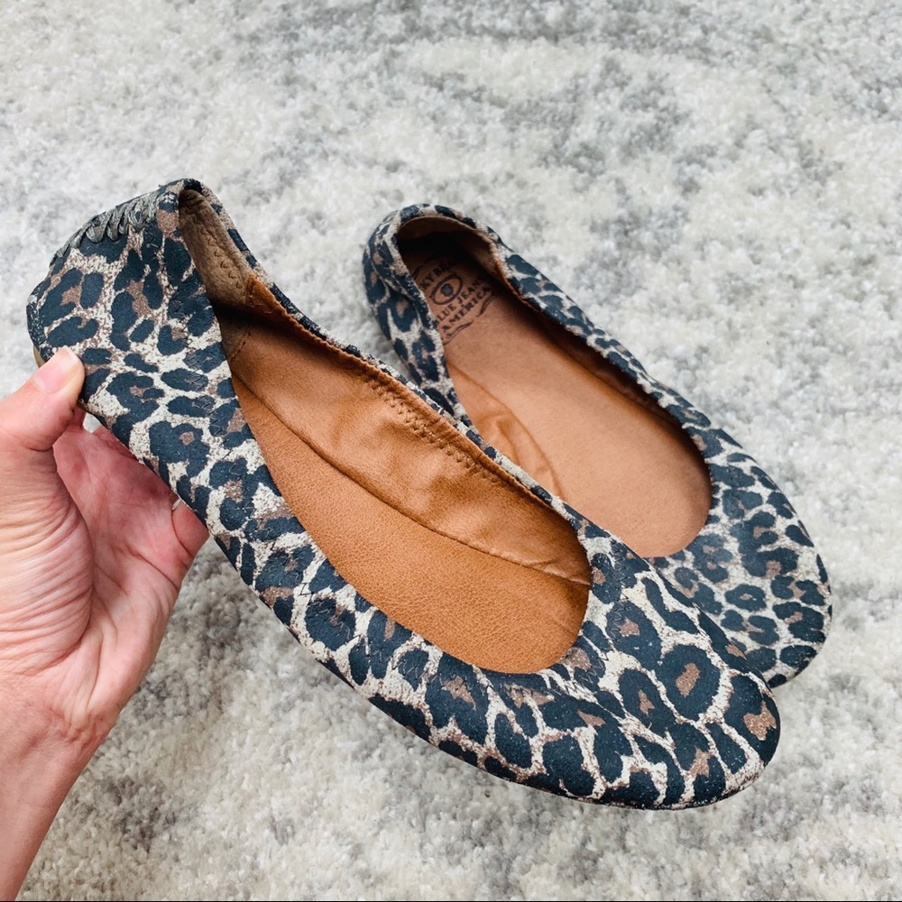 Lucky Brand Leopard Flats